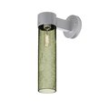 Besa Lighting Juni 16 Outdoor Sconce, Moss Bubble, Silver Finish, 1x60W Incandescent JUNI16MS-WALL-SL